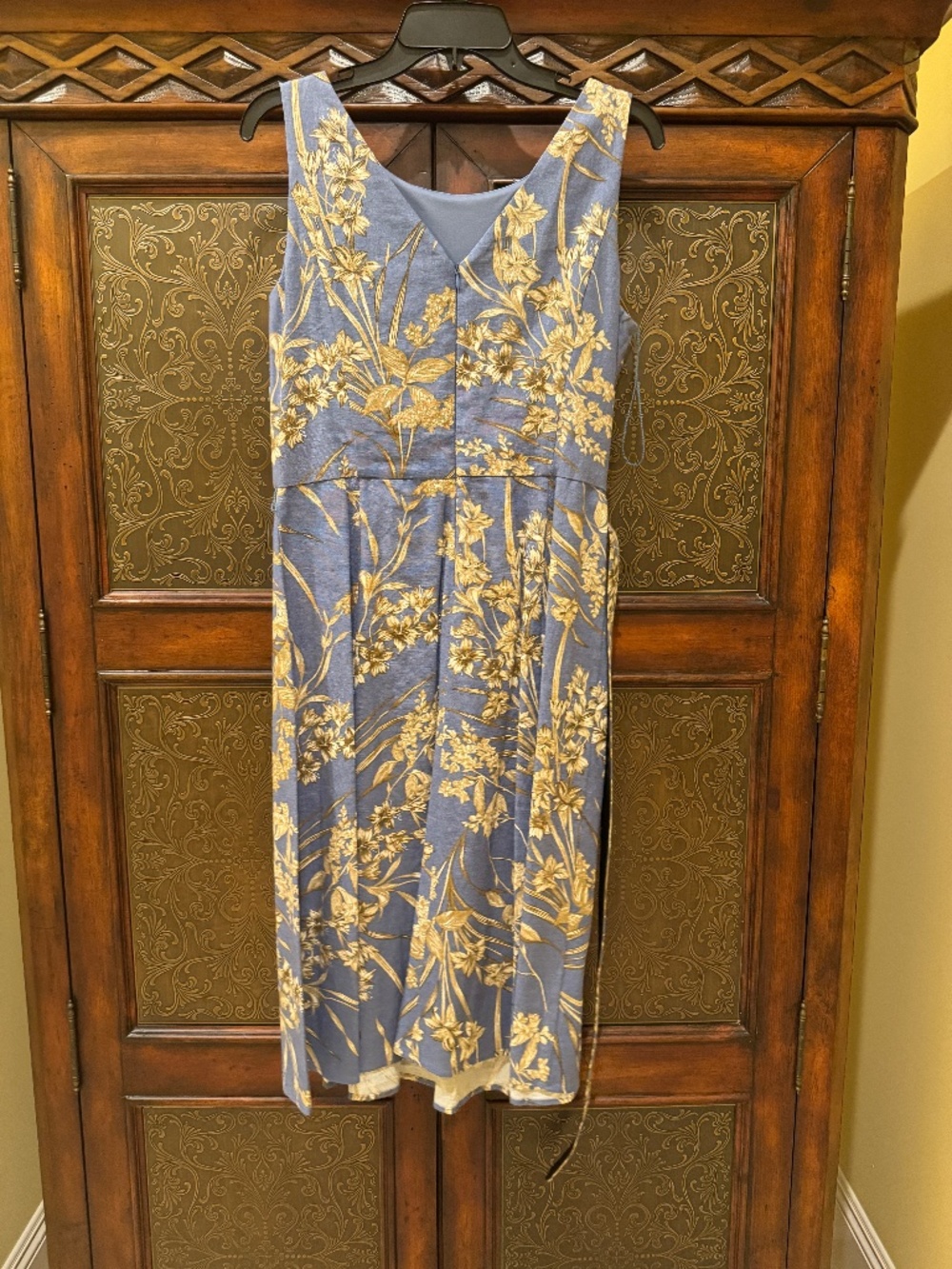 Linen Blend Dress